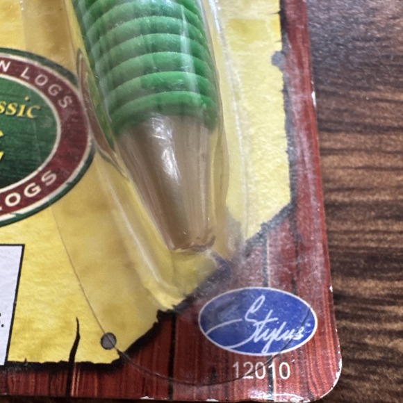 NOS Vtg Hasbro Miniature Lincoln Logs Brand Pen w/40 Pieces Sealed! - Picture 6 of 6